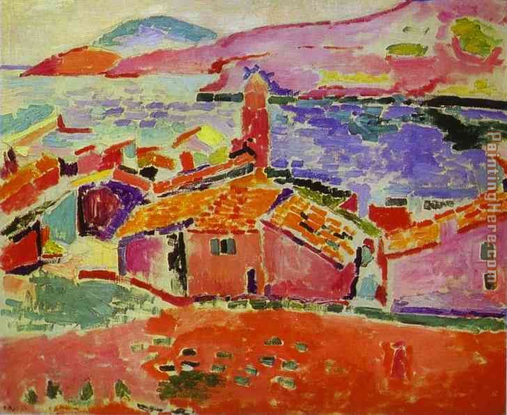 View of Collioure 2 painting - Henri Matisse View of Collioure 2 art painting